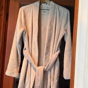 UGG Soft Cream Lounge Robe